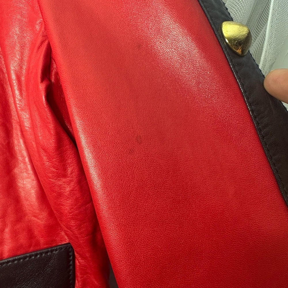 Escada leather jacket - Picture 4 of 16